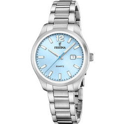 Festina Γυναικείο Ρολόι με Ασημί Μεταλλικό Μπρασελέ F20737/3