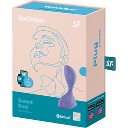 Satisfyer Sweet Seal Πρωκτική Σφήνα Ασύρματη με Δόνηση Μωβ D-231227