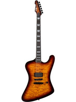 ESP Phoenix QM Ηλεκτρική Κιθάρα Alternative με Μαγνήτες H & Ταστιέρα Ebony Tobacco Sunburst
