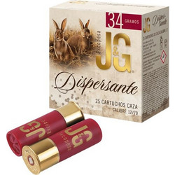 J&G Dispersante Nobel Espana Φυσίγγια Διασποράς 12Cal 70mm 34gr 25τμχ