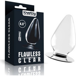 Lovetoy Flawless Clear 4.5" 11.4cm Διαφανές
