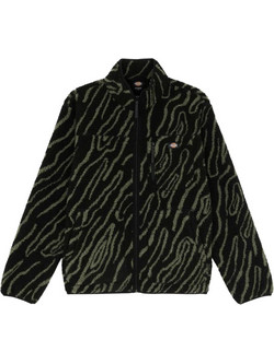 Dickies Ανδρική Ζακέτα Φούτερ με Φερμουάρ Μαύρη DK0A87NSBLK