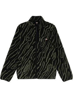 Dickies Ανδρική Ζακέτα Φούτερ με Φερμουάρ Μαύρη DK0A87NSBLK