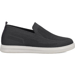 Migato Ανδρικά Μοκασίνια Loafers Ανθρακί 100030298-015