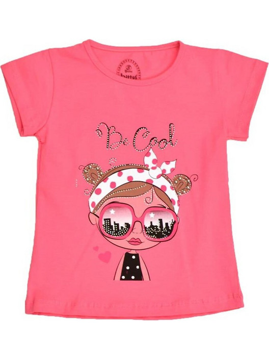 Porte Παιδικό T-Shirt Κοντομάνικο Φούξια 16424