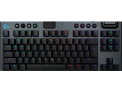 Logitech G915 X Lightspeed Ασύρματο Μηχανικό Gaming Πληκτρολόγιο TenKeyLess με GL Linear Διακόπτες RGB Black