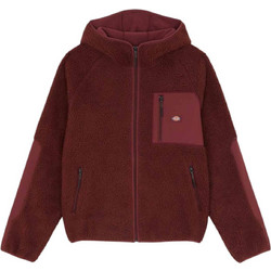 Dickies Ανδρική Ζακέτα Φούτερ με Κουκούλα και Φερμουάρ Μπορντό DK0A87NVL161