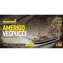 Mamoli Americo Vespucci Συναρμολογούμενο Ξύλινο Μοντέλο Καραβιού 1:150