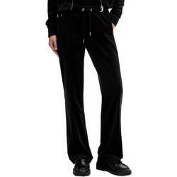 Juicy Couture Tina Γυναικείο Παντελόνι Φόρμας Βελουτέ Μαύρο JCWBJ225307-101