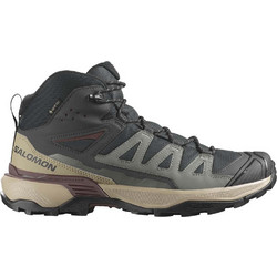 Salomon X Ultra 360 Mid GTX Ανδρικά Ορειβατικά Μποτάκια Αδιάβροχα Gore-Tex Γκρι L47743300