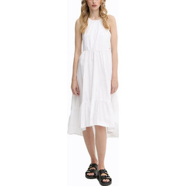 Armani Exchange Midi Καλοκαιρινό Καθημερινό Φόρεμα Λευκό XW000477AF12812