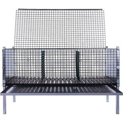 Tycoon 5061 Κλουβί για Κουνέλια Ασημί 120x53x65cm