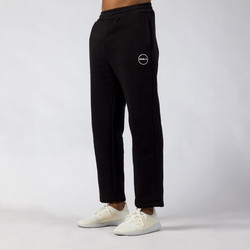 GSA Ανδρικό Παντελόνι Φόρμας Fleece Μαύρο 343798-5579