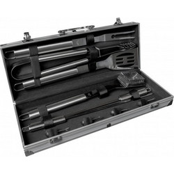 The Source BBQ Tool Set Σετ Εργαλεία Μπάρμπεκιου 12τμχ 96610