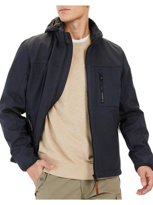 Camel Active Ανδρικό Μπουφάν Χειμωνιάτικο Softshell Navy Μπλε C252NOS-430120-9N61-48