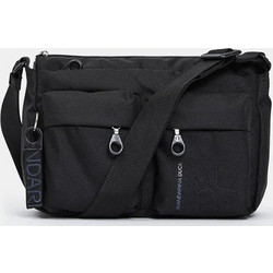 Mandarina Duck MD20 Γυναικεία Τσάντα Χιαστί Υφασμάτινη Μαύρη με Ιμάντα P10QMTX5-651
