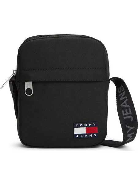 Tommy Hilfiger Ανδρική Τσάντα Ώμου / Χιαστί Μαύρη AM0AM13710-BDS