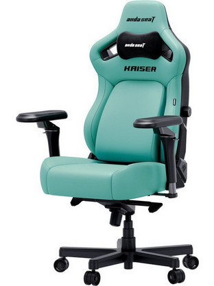 Anda Seat Kaiser 4 V2 XL 6D Καρέκλα Gaming Δερματίνης με Ρυθμιζόμενα Μπράτσα Τιρκουάζ 278-86-ADSK42XGN