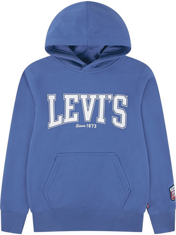 Levi's Παιδικό Φούτερ με Κουκούλα Γαλάζιο 8EN718-U6K