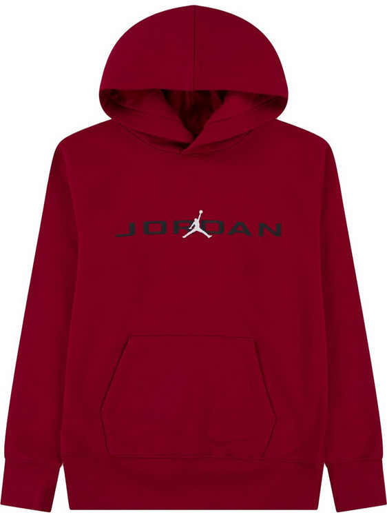 Jordan Παιδικό Φούτερ με Κουκούλα Μπορντό 95D665-R78