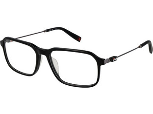 Fila VFI449 550700 Ανδρικός Σκελετός Γυαλιών Οράσεως Κοκάλινος Μεταλλικός Ασημί Μαύρος