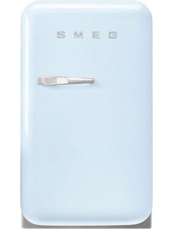 Smeg FAB5RPB6 Retro Μονόπορτο Ψυγείο 34lt Υ72.5xΠ40.4xΒ50cm Μπλε