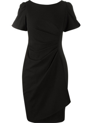 DKNY Mini Φόρεμα για Γάμο / Βάπτιση Μαύρο DD4A1020-BLK