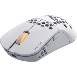 Hator Stellar Pro Ασύρματο Gaming Ποντίκι RGB 26000 DPI White