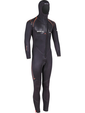 Beuchat Optima Overallhood Ολόσωμη Στολή Κατάδυσης Ξυρισμένη Neoprene με Επιστήθιο για Ψαροντούφεκο 6.5mm