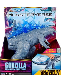 Giochi Preziosi Godzilla x Kong Monsterverse King of The Monsters Roll 'N Battle Godzilla Φιγούρα Δράσης για 4+ Ετών 28cm