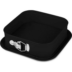 Berlinger Haus Matte Black Φόρμα Ζαχαροπλαστικής από Ανοξείδωτο Ατσάλι για Κέικ Τετράγωνη 28x28cm BH-7890N