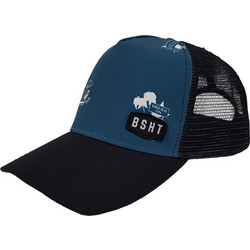 Basehit Ανδρικό Καπέλο Jockey με Δίχτυ Snapback Υφασμάτινο Navy Μπλε 211.BU01.37