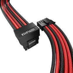1stPlayer FM2 Καλώδιο Τροφοδοσίας 12+4 Pin to 12+4 Pin 0.7m Black Red