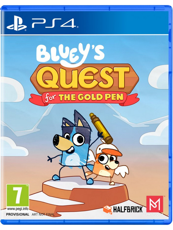 Bluey's Quest For The Gold Pen PS4