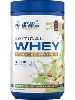 Applied Nutrition Critical Whey White Choc Pistachio Πρωτεΐνη Ορού Γάλακτος Γράμμωσης 825gr