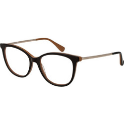 Max Mara MM5008 050 Γυναικείος Σκελετός Γυαλιών Οράσεως Κοκάλινος Μεταλλικός Χρυσός Καφέ