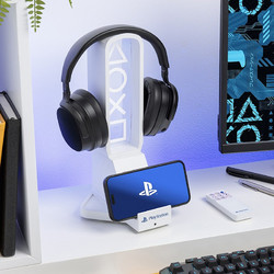 Paladone PP14328PS Επιτραπέζια Βάση Ακουστικών Gaming με RGB White