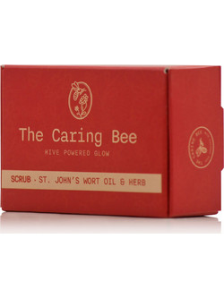 Helmos The Caring Bee St. John's Wort Oil & Herb Σαπούνι Scrub Σώματος 110gr