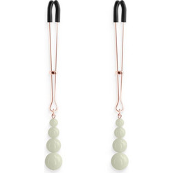 NS Novelties G2 Bound Nipple Clamps Gold Σφιγκτήρες Θηλών