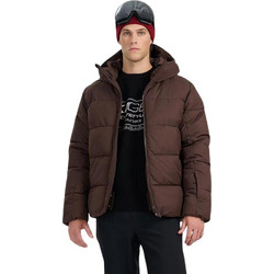 4F Ανδρικό Μπουφάν Χειμωνιάτικο Puffer Καφέ 4FWAW25TTJAM0788-80S