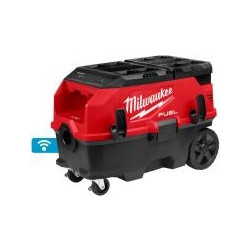 Milwaukee M18 ONEF2VC34M-0 FUEL AC/DC Σκούπα Υγρών / Στερεών με Κάδο 34lt