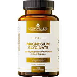 MCS Formulas Magnesium Glycinate 500mg 120 Κάψουλες