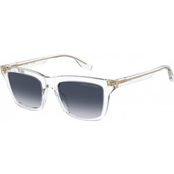 Marc Jacobs MARC846S 900 Ανδρικά Γυαλιά Ηλίου Τετράγωνα Κοκάλινα Διαφανή με Μαύρο Φακό