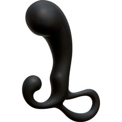 Doc Johnson O Optimale P-Massager Πρωκτικό Dildo για Μασάζ Προστάτη 10cm Μαύρο