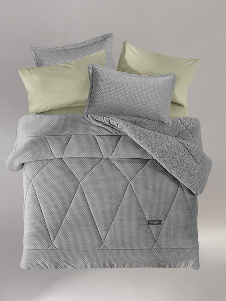 Saint Clair Κουβερτοπάπλωμα Ημίδιπλο 180x240 Serena Silver