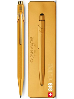 Caran d'Ache 849 Premium Gold Bar Στυλό Διαρκείας Μπλε 233.316828