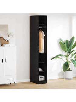 vidaXL Βεστιάριο Ρούχων Μαύρο 50x30x200cm 3403215