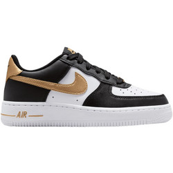 Nike Air Force 1 Παιδικά Sneakers Μαύρα Χρυσά CT3839-009