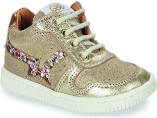 GBB Παιδικά Sneakers Μποτάκια Χρυσά Φούξια AL616-43