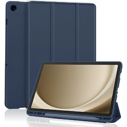 Techsuit Flex Trifold with Pencil Holder Dark Blue (Samsung Galaxy Tab A9+ / A11+)